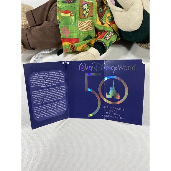 Disney Mickey Mouse The Main Attraction Plush Enchanted Tiki Room Series 5/12 - Picture 13 of 16